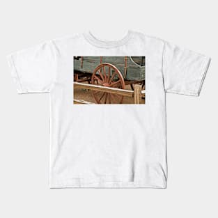 Red Wagon Wheel Kids T-Shirt